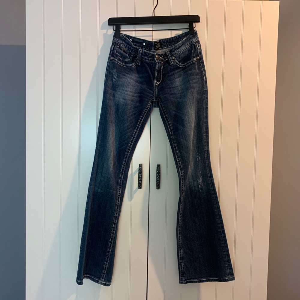 Very flattering Express jeans, great condition, size 2R